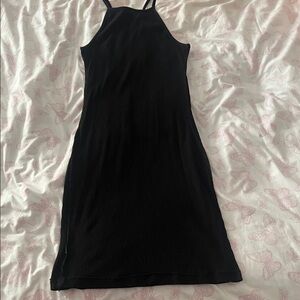 Ambiance Black Midi Dress